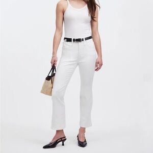 Madewell Mid- Rise Kick Out in Vintage Canvas Size 27P NWT